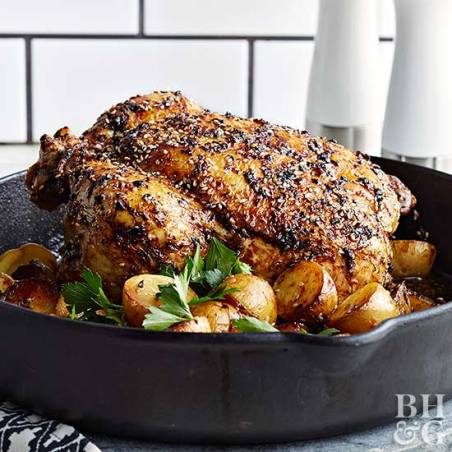 Sesame Crusted Chicken